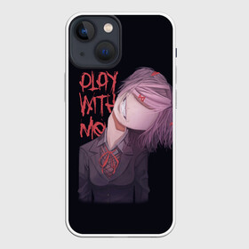 Чехол для iPhone 13 mini с принтом Natsuki в Рязани,  |  | anime | doki doki literature club | monika | natsuki | sayori | yuri | аниме | доки доки | доки доки литературный клуб | моника | нацуки | саёри | юри