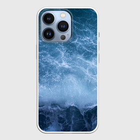 Чехол для iPhone 13 Pro с принтом океан в Рязани,  |  | ocean | sea | киты | море | морские мотивы | морской принт | морской фон | океан | паттерн | рыбы | текстуры