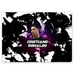 Поздравительная открытка с принтом Cristiano Ronaldo в Рязани, 100% бумага | плотность бумаги 280 г/м2, матовая, на обратной стороне линовка и место для марки
 | cristiano | cristiano ronaldo | ronaldo | криштиану роналду | криштиану роналду душ сантуш авейру | португалия | ювентус