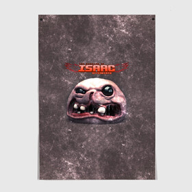 Постер с принтом The Binding of Isaac | ГОЛОВА (Z) в Рязани, 100% бумага
 | бумага, плотность 150 мг. Матовая, но за счет высокого коэффициента гладкости имеет небольшой блеск и дает на свету блики, но в отличии от глянцевой бумаги не покрыта лаком | binding isaac | binding of isaac | the binding of isaac | голос бога | жертвоприношение исаака | исаак | компьютерная игра | маленький исаак