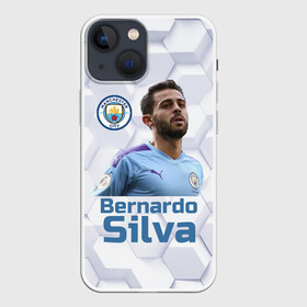 Чехол для iPhone 13 mini с принтом Silva Bernardo Манчестер Сити в Рязани,  |  | manchester city | бернарду силва | манчестер сити | сборная португалии | футбол | футболист