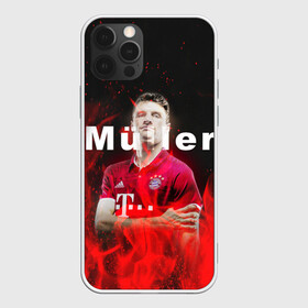 Чехол для iPhone 12 Pro Max с принтом ТОМАС МЮЛЛЕР / THOMAS MULLER в Рязани, Силикон |  | bayern | football | sport | thomas muller | uefa. | бавария | спорт | томас мюллер | уефа | футбол