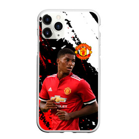 Чехол для iPhone 11 Pro Max матовый с принтом Manchester United: Рашфорд. в Рязани, Силикон |  | fc | fcmu | football | football club | manchester united | marcus rashford | red devils | sport | красные дьяволы | манчестер юнайтед | маркус рашфорд | спорт | фк | фкмю | футбол | футбольный клуб