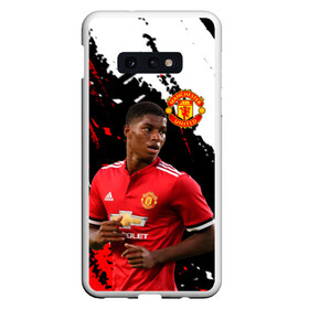 Чехол для Samsung S10E с принтом Manchester United: Рашфорд. в Рязани, Силикон | Область печати: задняя сторона чехла, без боковых панелей | fc | fcmu | football | football club | manchester united | marcus rashford | red devils | sport | красные дьяволы | манчестер юнайтед | маркус рашфорд | спорт | фк | фкмю | футбол | футбольный клуб