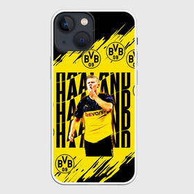 Чехол для iPhone 13 mini с принтом ЭРЛИНГ ХОЛАНД   ERLING HAALAND в Рязани,  |  | borussia | erling braut haaland | football | sport | uefa | боруссия | сборная норвегии. | спорт | уефа | футбол | эрлинг холанд