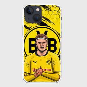 Чехол для iPhone 13 mini с принтом ЭРЛИНГ ХОЛАНД   ERLING HAALAND в Рязани,  |  | borussia | erling braut haaland | football | sport | uefa | боруссия | сборная норвегии. | спорт | уефа | футбол | эрлинг холанд