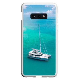 Чехол для Samsung S10E с принтом ПАРУСНИК | SAILBOAT (Z) в Рязани, Силикон | Область печати: задняя сторона чехла, без боковых панелей | boat | sailboat | ship | ships | кораблик | кораблики | корабль | лагуна | лодка | лодочка | мореход | одинокая лодка | парус | парусник | судно | яхта | яхты