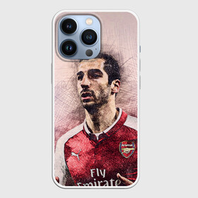 Чехол для iPhone 13 Pro с принтом Генрих Мхитарян в Рязани,  |  | henrikh mkhitaryan | roma | генрих мхитарян | рома | фк | футбол | футбольный клуб