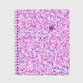 Тетрадь Абстракция: в Рязани, 100% бумага | 48 листов, плотность листов — 60 г/м2, плотность картонной обложки — 250 г/м2. Листы скреплены сбоку удобной пружинной спиралью. Уголки страниц и обложки скругленные. Цвет линий — светло-серый
 | абстракция | весна | геометрия | род | славяне