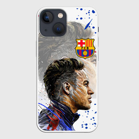 Чехол для iPhone 13 mini с принтом НЕЙМАР   NEYMAR   БАРСЕЛОНА в Рязани,  |  | Тематика изображения на принте: barcelona. | football | neymar | paris saint germain football club | sport | uefa | барселона | неймар | неймар да силва сантос жуниор | пари сен жермен | псж | сборная бразилии | спорт | уефа | футбол