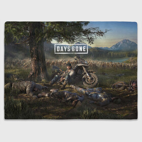 Плед 3D с принтом Days gone Дикон и толпа фриков в Рязани, 100% полиэстер | закругленные углы, все края обработаны. Ткань не мнется и не растягивается | action | animals | days gone | deacon | gamer | games | nextgen | pandemic | pc | player | playstation | ps 5 | steam | top | valve | weapon | xbox | zombie | валв | видео игры | животные | жизнь после | зомби | игрок | иксбокс | некстген | оружи