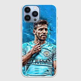 Чехол для iPhone 13 Pro Max с принтом Серхио Агуэро в Рязани,  |  | sergio aguero | аргентина | манчестер | манчестер сити | фк | футбол | футбольный клуб