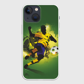 Чехол для iPhone 13 mini с принтом Футбол в Рязани,  |  | football | игра с мячом | игрок | мяч | спорт | футбол | футболист | чемпионат по футболу