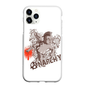 Чехол для iPhone 11 Pro матовый с принтом АНГЕЛ АНАРХИИ в Рязани, Силикон |  | anarchy | angel | art | blood | punk | анархия | ангел | ирокез | кровь | крылья | культура | мальчик | панк | символ | узор