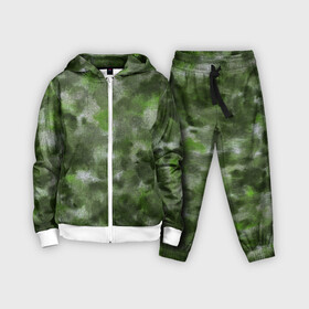 Детский костюм 3D с принтом Canvas Green Camo в Рязани,  |  | abstraction | camouflage | canvas | green | камуфляж