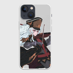 Чехол для iPhone 13 mini с принтом Альтаир со скрипкой в Рязани,  |  | anime | re creator | re creators | альтаир | аниме | анимэ | блиц толкер | возрождение | метеора эстеррайх | руй каноя | селезия | сота | юя