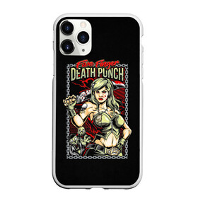 Чехол для iPhone 11 Pro матовый с принтом FFDP Girl в Рязани, Силикон |  | 5fdp | ffdp | five finger death punch | metal | music | rock | альтернатива | группы | метал | музыка | музыкальная группа | рок | рок музыка | хеви метал