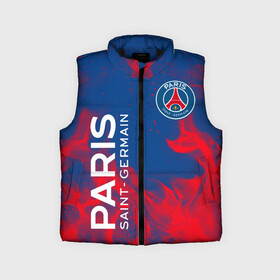 Детский жилет утепленный 3D с принтом ФК ПСЖ   PARIS SAINT GERMAIN в Рязани,  |  | fifa. | football | paris saint germain football club | psg | sport | uefa | английская премьер лига | лига финал | матч | спорт | уефа | финал | фифа | фк парии сен жермен | фк псж | футбол