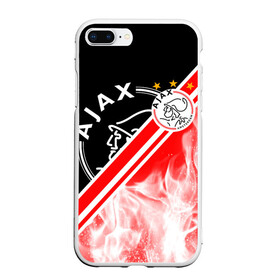 Чехол для iPhone 7Plus/8 Plus матовый с принтом FC AJAX AMSTERDAM / ФК АЯКС в Рязани, Силикон | Область печати: задняя сторона чехла, без боковых панелей | ajax amsterdam | fifa | football | football club. | sport | uefa | английская премьер лига | аякс амстердам | лига финал | матч | спорт | уефа | финал | фифа | футбол | футбольный клуб