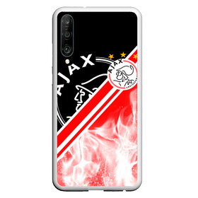 Чехол для Honor P30 с принтом FC AJAX AMSTERDAM / ФК АЯКС в Рязани, Силикон | Область печати: задняя сторона чехла, без боковых панелей | Тематика изображения на принте: ajax amsterdam | fifa | football | football club. | sport | uefa | английская премьер лига | аякс амстердам | лига финал | матч | спорт | уефа | финал | фифа | футбол | футбольный клуб