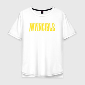 Мужская футболка хлопок Oversize с принтом Invincible Неуязвимый в Рязани, 100% хлопок | свободный крой, круглый ворот, “спинка” длиннее передней части | allen | atom | debbie | eve | girl | grayson | immortal | invincible | man | mark | monster | nolan | omni | атом | атомная | вильтрум | вильтрумит | воительница | грейсон | дебби | ева | костюм | марк | монстр | мэн | неуязвимый |