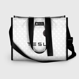 Сумка-шоппер 3D с принтом INTER MIAMI FC TESLA KIT в Рязани, 100% полиэстер | застегивается на металлическую кнопку; внутренний карман застегивается на молнию. Стенки укреплены специальным мягким материалом, чтобы защитить содержимое от несильных ударов
 | championship | fc | football | footer | inter miami | soccer | socker | sport | европейская лига | майами | одежда | спорт | спортивный | униформа | футбол | футбольный клуб | чемпионат