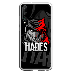 Чехол для Honor P30 с принтом Hades в Рязани, Силикон | Область печати: задняя сторона чехла, без боковых панелей | hades | roguelike | бесконечные круги ада | волк | компьютерная игра | красный | эмблема