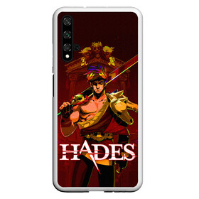 Чехол для Honor 20 с принтом Zagreus Hades в Рязани, Силикон | Область печати: задняя сторона чехла, без боковых панелей | hades | roguelike | zagreus | бесконечные круги ада | загрей | компьютерная игра | мифология | сын аида