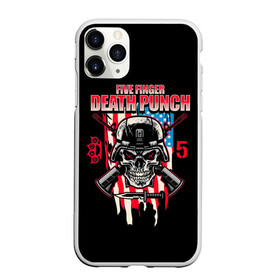 Чехол для iPhone 11 Pro матовый с принтом 5FDP | Five Finger Death Punch в Рязани, Силикон |  | 5fdp | america | death | ffdp | finger | five | hard | metal | music | punch | rock | skull | states | united | usa | америка | метал | музыка | рок | сша | хард | череп