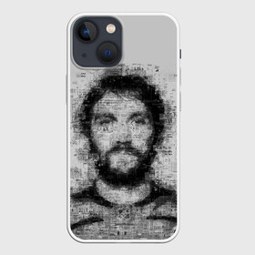 Чехол для iPhone 13 mini с принтом АЛЕКСАНДР ОВЕЧКИН в Рязани,  |  | alex | art | capitals | hockey | nhl | ovechkin | sport | text | washington | word | александр | вашингтон | великий | кэпиталз | нхл | овечкин | ови | слова | спорт | текст | хоккей