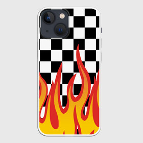 Чехол для iPhone 13 mini с принтом ОГОНЬ   УЗОР   PATTERN в Рязани,  |  | fire | pattern | искры | огонь | пламя | пожар. | текстура огня | узор | шахматы