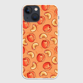 Чехол для iPhone 13 mini с принтом Яблоки в Рязани,  |  | apple | art | background | drawing | food | fruit | texture | арт | еда | рисунок | текстура | фон | фрукты | яблоки