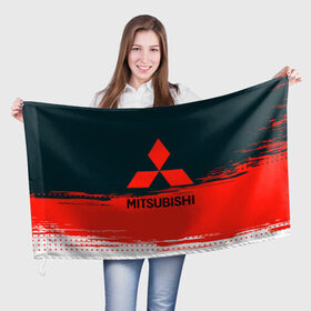 Флаг 3D с принтом MITSUBISHI МИТСУБИШИ (Z) в Рязани, 100% полиэстер | плотность ткани — 95 г/м2, размер — 67 х 109 см. Принт наносится с одной стороны | 3000gt | asx | carisma | colt | eclipse | eclipse cross | evolution | galant | gto | l200 | lancer | mitsubishi | montero | motorsport | outlander | pajero | sport | галант | каризма | кольт | лансер | митсубиси | митсубиши | мицубиси | оутлендер | паджер