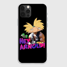 Чехол для iPhone 12 Pro Max с принтом Hey Arnold (Predator) в Рязани, Силикон |  | Тематика изображения на принте: arnie | arnold | burt | gerald | hey | johanssen | martin | nickelodeon | predator | арни | арнольд | берт | джеральд | джохансен | мартин | мульт | мультфильм | никелодеон | хищник | шварценеггер | эй