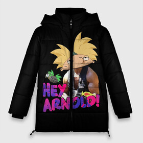 Женская зимняя куртка Oversize с принтом Hey Arnold (Predator) в Рязани, верх — 100% полиэстер; подкладка — 100% полиэстер; утеплитель — 100% полиэстер | длина ниже бедра, силуэт Оверсайз. Есть воротник-стойка, отстегивающийся капюшон и ветрозащитная планка. 

Боковые карманы с листочкой на кнопках и внутренний карман на молнии | arnie | arnold | burt | gerald | hey | johanssen | martin | nickelodeon | predator | арни | арнольд | берт | джеральд | джохансен | мартин | мульт | мультфильм | никелодеон | хищник | шварценеггер | эй