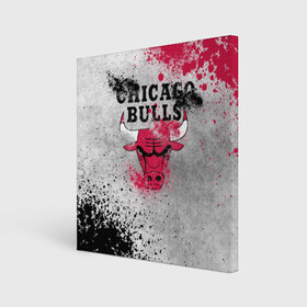 Холст квадратный с принтом CHICAGO BULLS [8] в Рязани, 100% ПВХ |  | basketball | bulls | chicago | chicago bulls | jordan | nba | баскетбол | джордан | нба | чикаго буллз