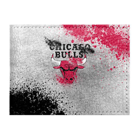 Обложка для студенческого билета с принтом CHICAGO BULLS [8] в Рязани, натуральная кожа | Размер: 11*8 см; Печать на всей внешней стороне | basketball | bulls | chicago | chicago bulls | jordan | nba | баскетбол | джордан | нба | чикаго буллз