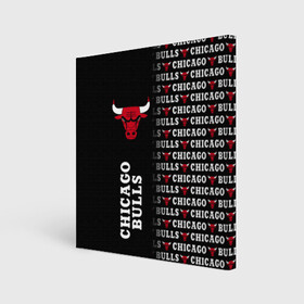 Холст квадратный с принтом CHICAGO BULLS [7] в Рязани, 100% ПВХ |  | basketball | bulls | chicago | chicago bulls | jordan | nba | баскетбол | джордан | нба | чикаго буллз