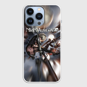 Чехол для iPhone 13 Pro с принтом YoRHa | Nier Automata (Z) в Рязани,  |  | automata | bayonetta | drakengard | nier | nier automata | rpg | yorha | yorha 2b | компьютерная игра | ниэр | рпг