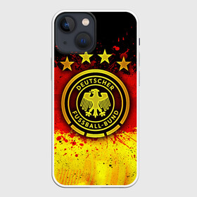 Чехол для iPhone 13 mini с принтом Сборная Германии в Рязани,  |  | die mannschaft | германия | сборная германии | футбол | чемпионат европы | чемпионат мира