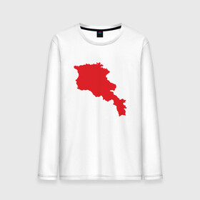 Мужской лонгслив хлопок с принтом Armenia Map в Рязани, 100% хлопок |  | armenia | armenya | арарат | армения | армяне | армянин | арцах | горы | ереван | кавказ | карта | народ | саркисян | ссср | страна | флаг