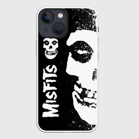 Чехол для iPhone 13 mini с принтом MISFITS [1] в Рязани,  |  | misfits | music | rock | мисфитс | музыка | рок