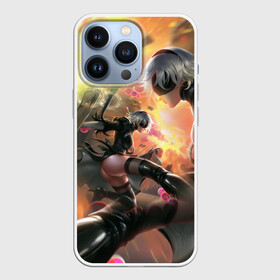 Чехол для iPhone 13 Pro с принтом 2B | Nier Automata (Z) в Рязани,  |  | 2b | automata | bayonetta | drakengard | nier | nier automata | rpg | yorha | yorha 2b | компьютерная игра | ниэр | рпг