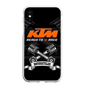 Чехол для iPhone XS Max матовый с принтом KTM MOTORCYCLES / КТМ МОТОЦИКЛЫ в Рязани, Силикон | Область печати: задняя сторона чехла, без боковых панелей | Тематика изображения на принте: ktm | ktm duke | motorcycle. | байк | байкер | ктм | ктм дюк | мотоспорт | мототехника | мотоцикл | мотоциклист | скутер