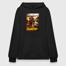 Худи SuperOversize хлопок с принтом FARCRY Fortune’s в Рязани, 70% хлопок, 30% полиэстер, мягкий начес внутри | карман-кенгуру, эластичная резинка на манжетах и по нижней кромке, двухслойный капюшон
 | farcry | fc 5 | fc5 | фар край