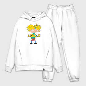 Мужской костюм хлопок OVERSIZE с принтом Hey Arnold в Рязани,  |  | Тематика изображения на принте: arnold | hey | hey arnold | арнольд | эй арнольд