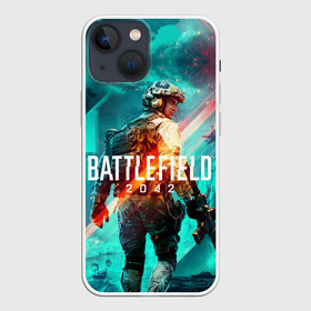 Чехол для iPhone 13 mini с принтом Battlefield 2042 в Рязани,  |  | action | battlefield 2042 | ea | future | nextgen | origin | pc | playstation | ps 5 | robot | sony | steam | valve | video games | war | weapon | xbox | батлфилд 2042 | будущее | валв | война | еа | игры | иксбокс | лого | некстген | ориджин | о