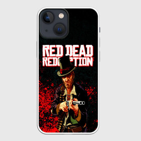 Чехол для iPhone 13 mini с принтом Red Dead Redemption Bandit в Рязани,  |  | game | red dead | red dead redemption 2 | redemption 2 | rockstar games | бандиты | дикий запад | игры | ковбои | оружие