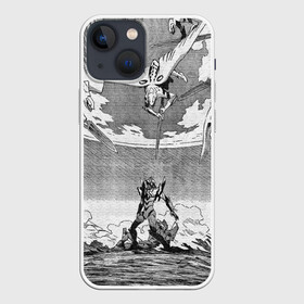 Чехол для iPhone 13 mini с принтом Eves battle with the angel в Рязани,  |  | anime | eva | evangelion | аниме | герой | ева | евангелион | манга | мех | мультик | мультфильм | персонаж | робот