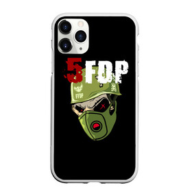 Чехол для iPhone 11 Pro матовый с принтом FFDP (череп в каске и маске) в Рязани, Силикон |  | 5fdp | ffdp | five finger death punch | skull | маска | череп